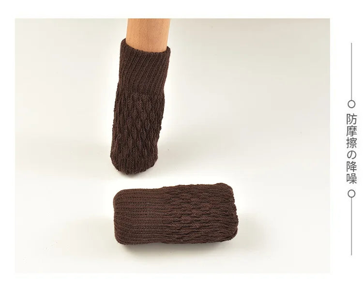 Protège-Pieds Chaise Tricotés