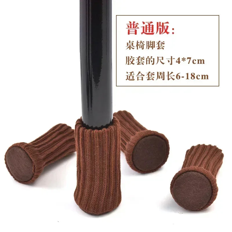 Protège-Pieds Chaise Tricotés