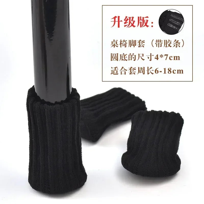 Protège-Pieds Chaise Tricotés